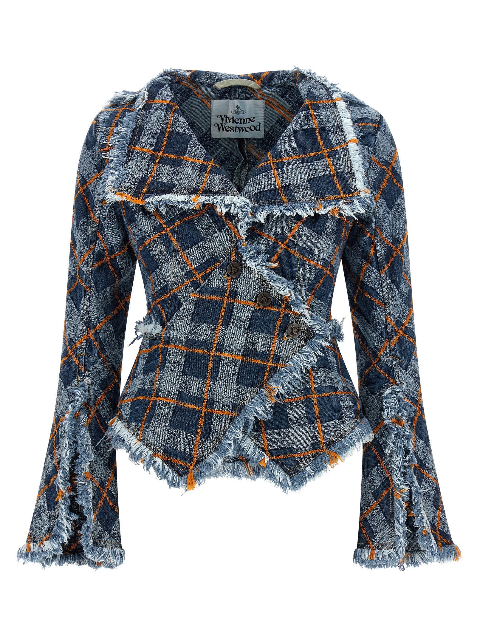 Blue Cotton Blazer