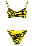 Bicolor Polyester Bikini