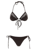 Brown Polyamide Bikini
