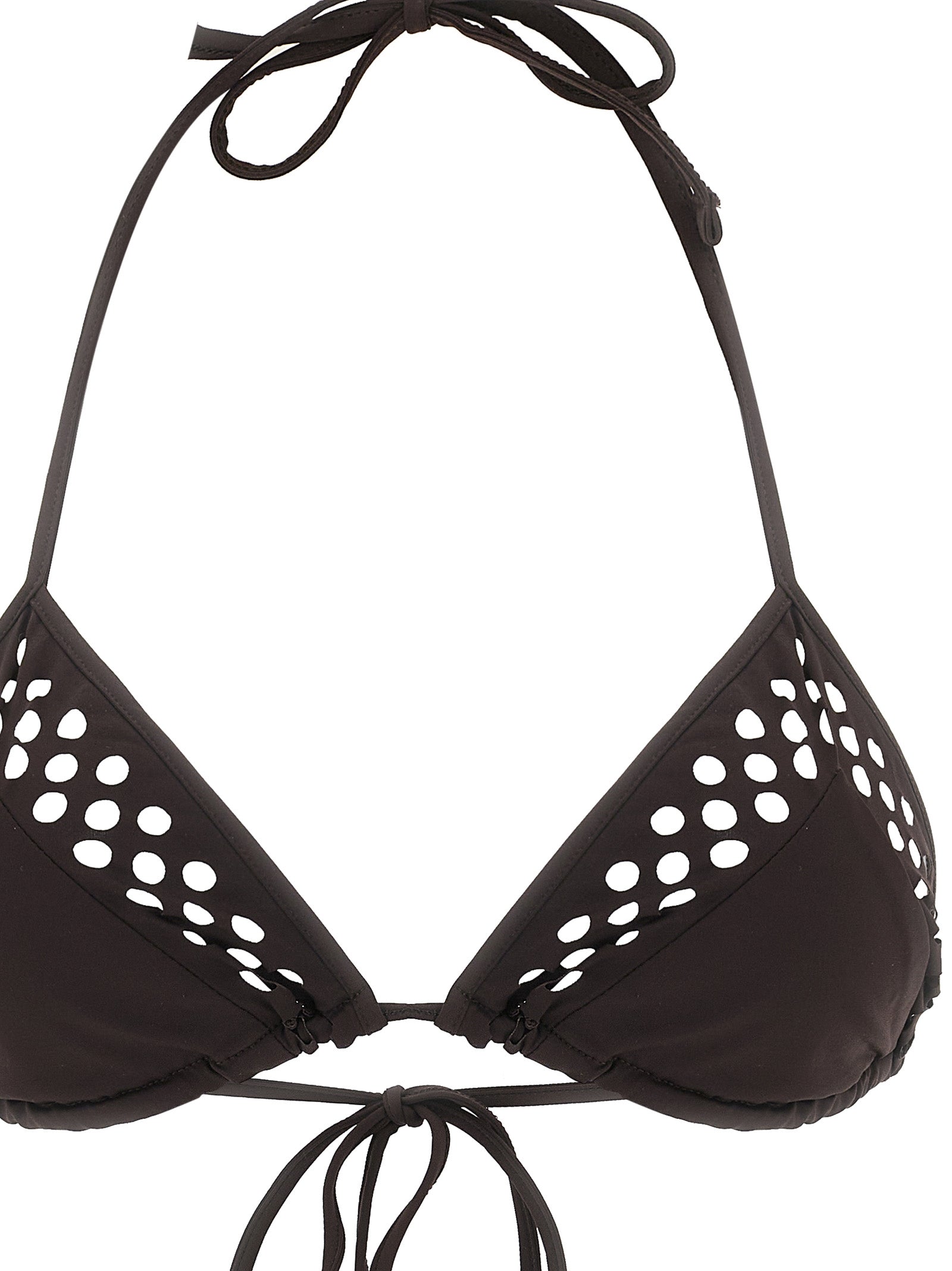 Brown Polyamide Bikini