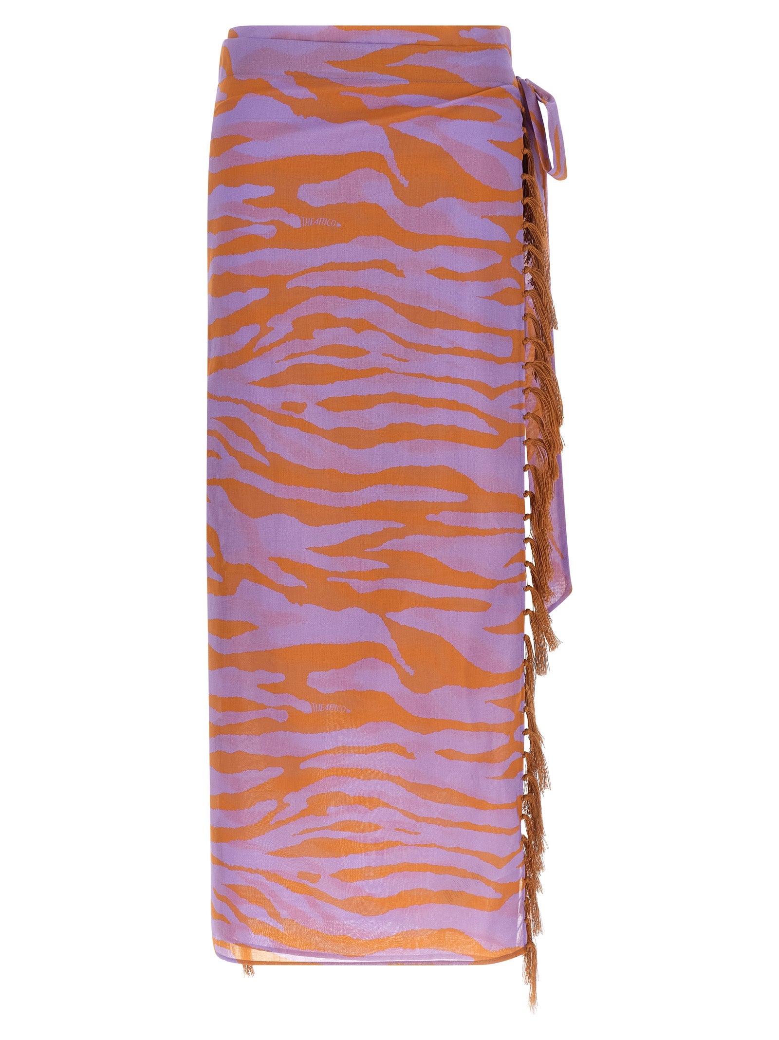 Purple Cotton Skirt