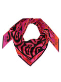 Fuchsia Silk Foulard