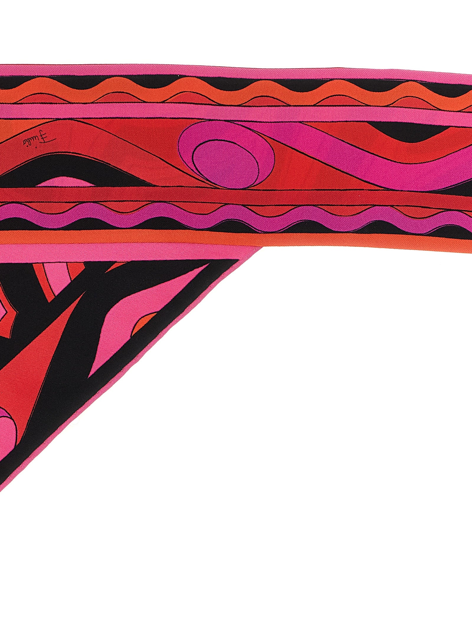 Fuchsia Silk Foulard