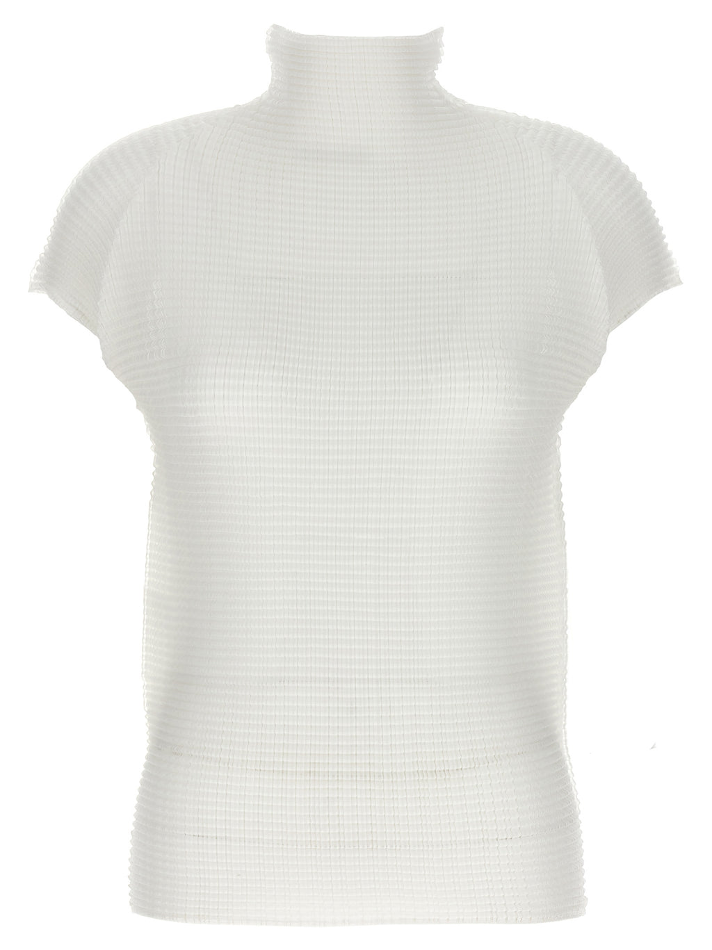 White Polyester T-Shirt