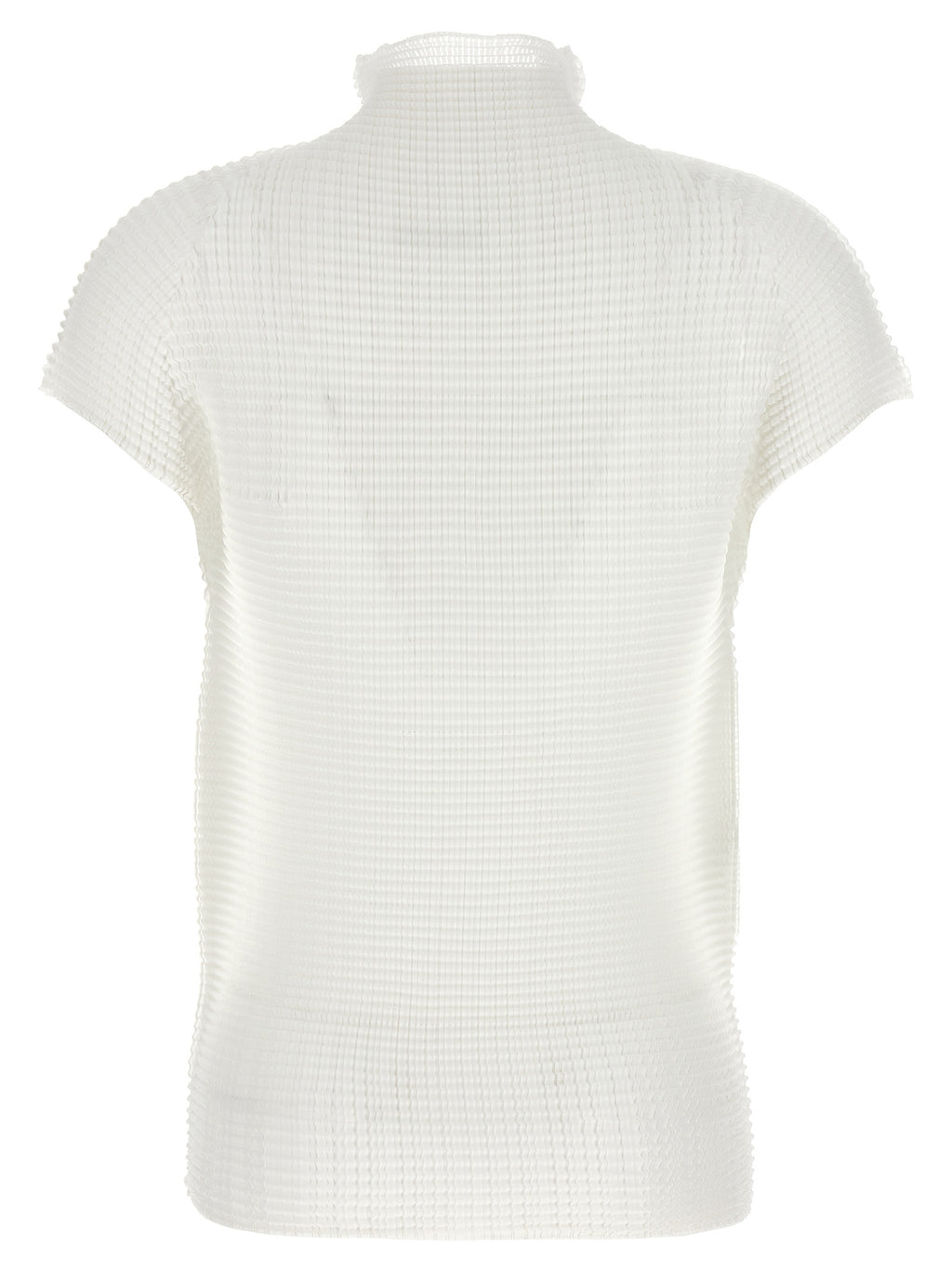 White Polyester T-Shirt