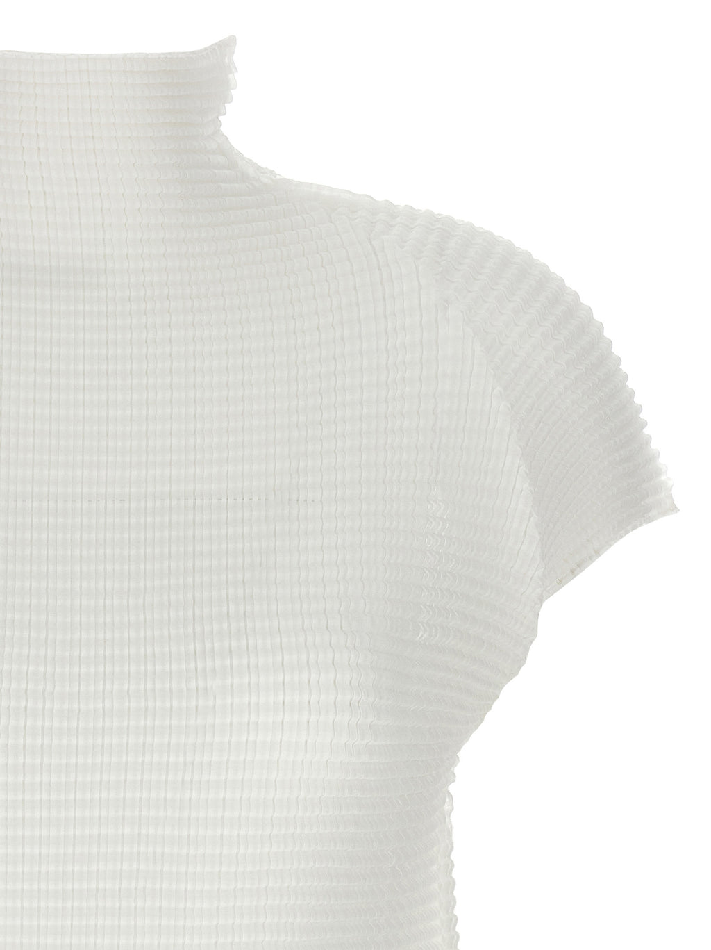 White Polyester T-Shirt