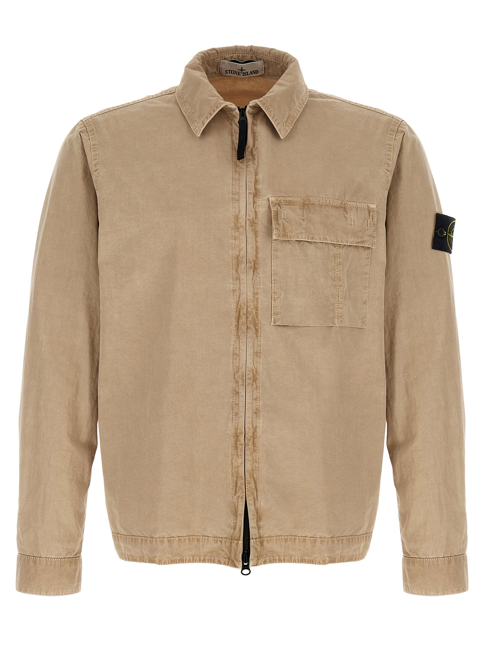 Beige Cotton Blouse