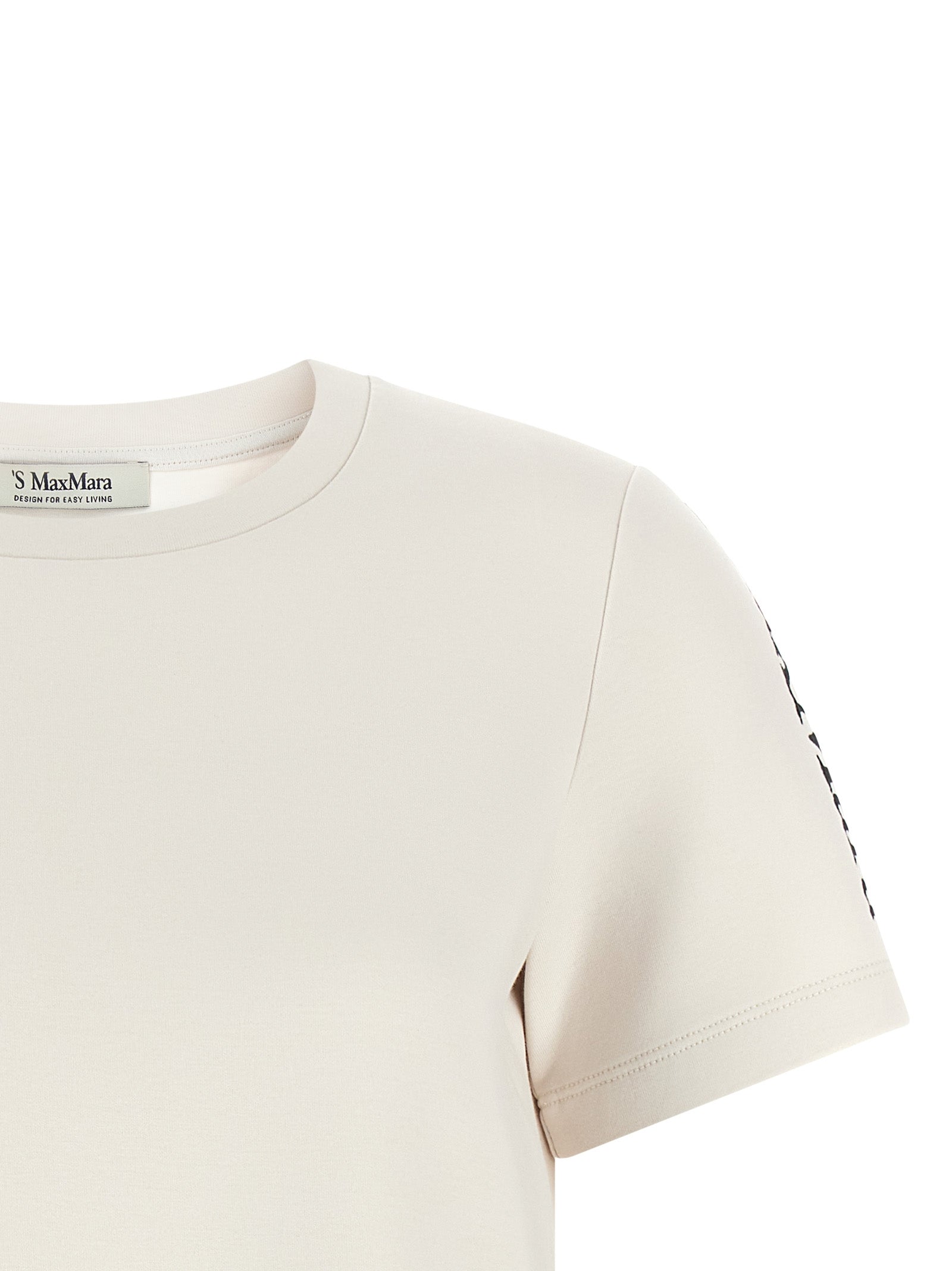Beige Cotton T-Shirt