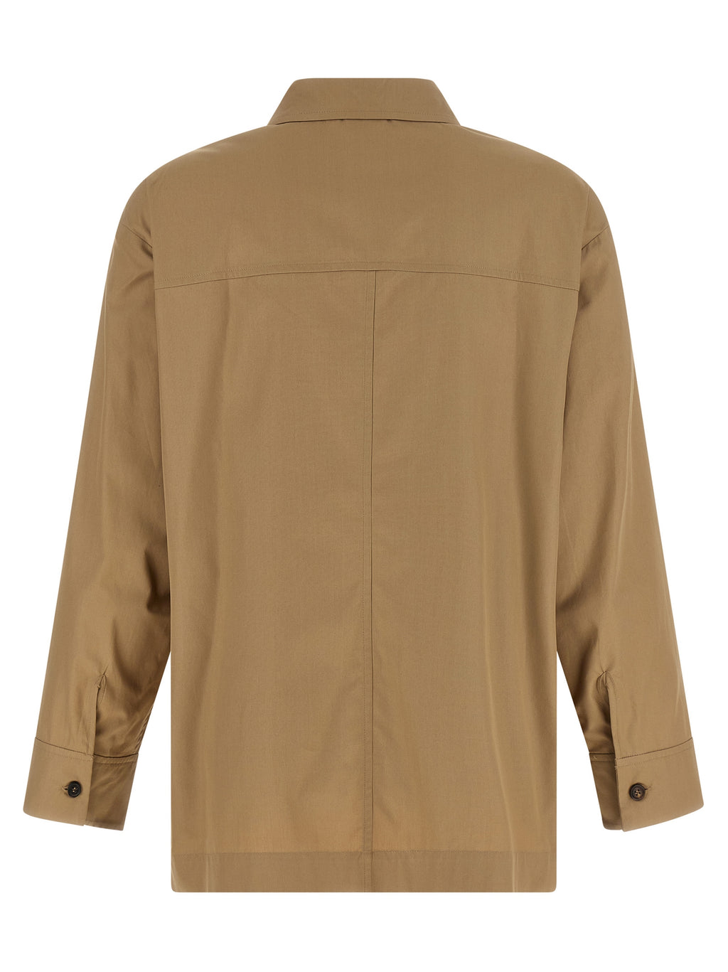 Beige Cotton Blouse