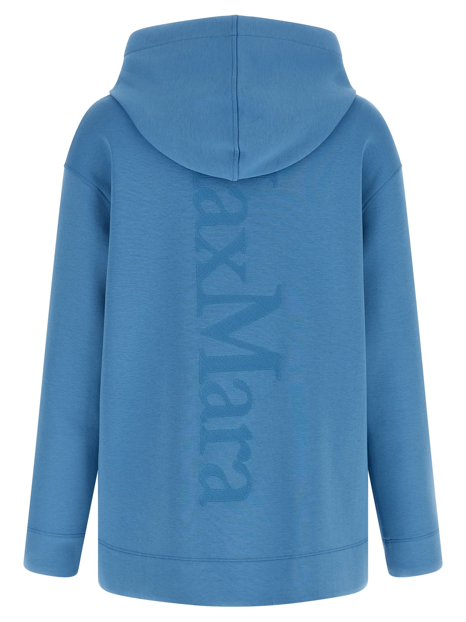 Blue Cotton Hoodie