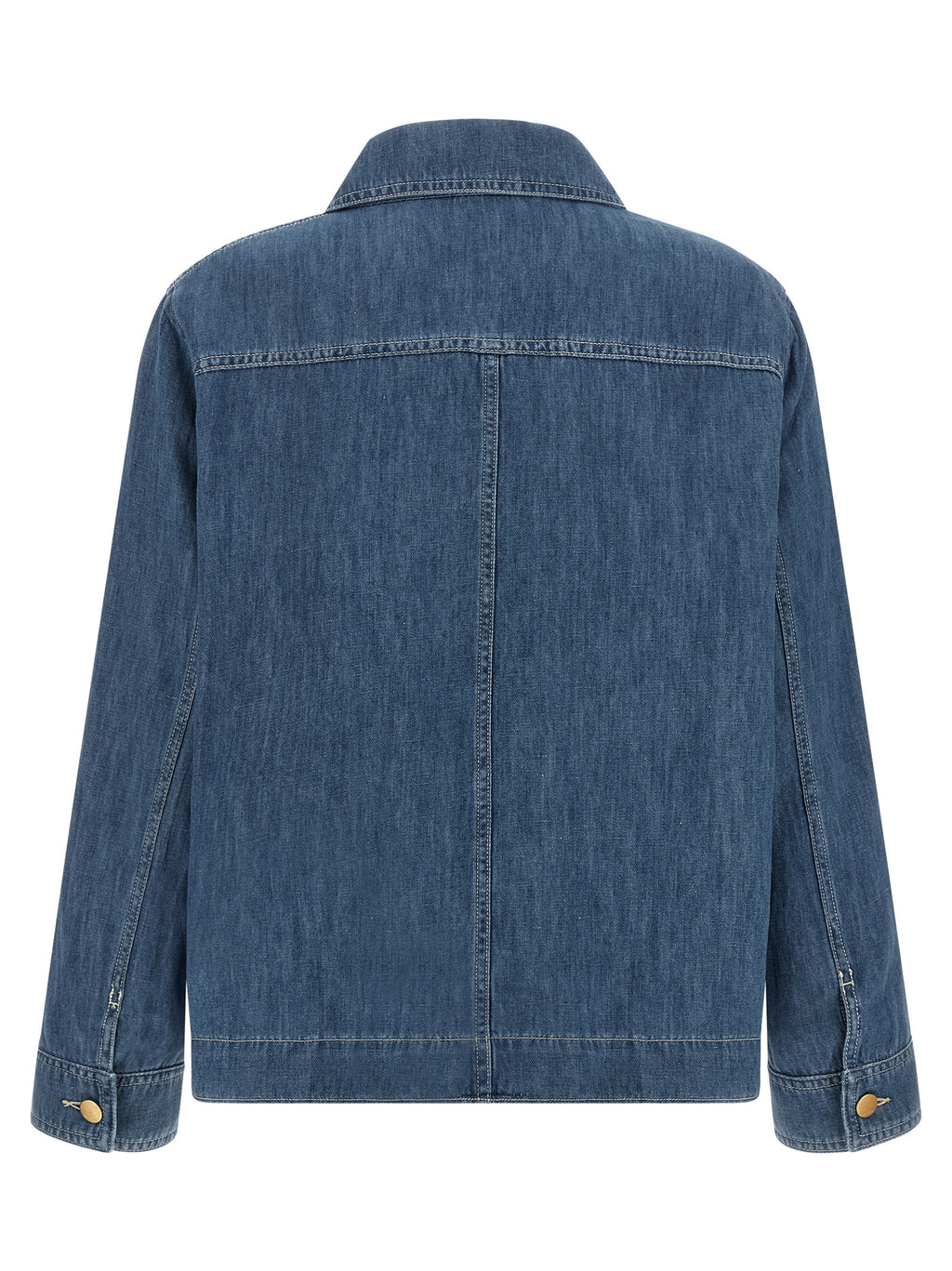 Blue Cotton Denim Jacket