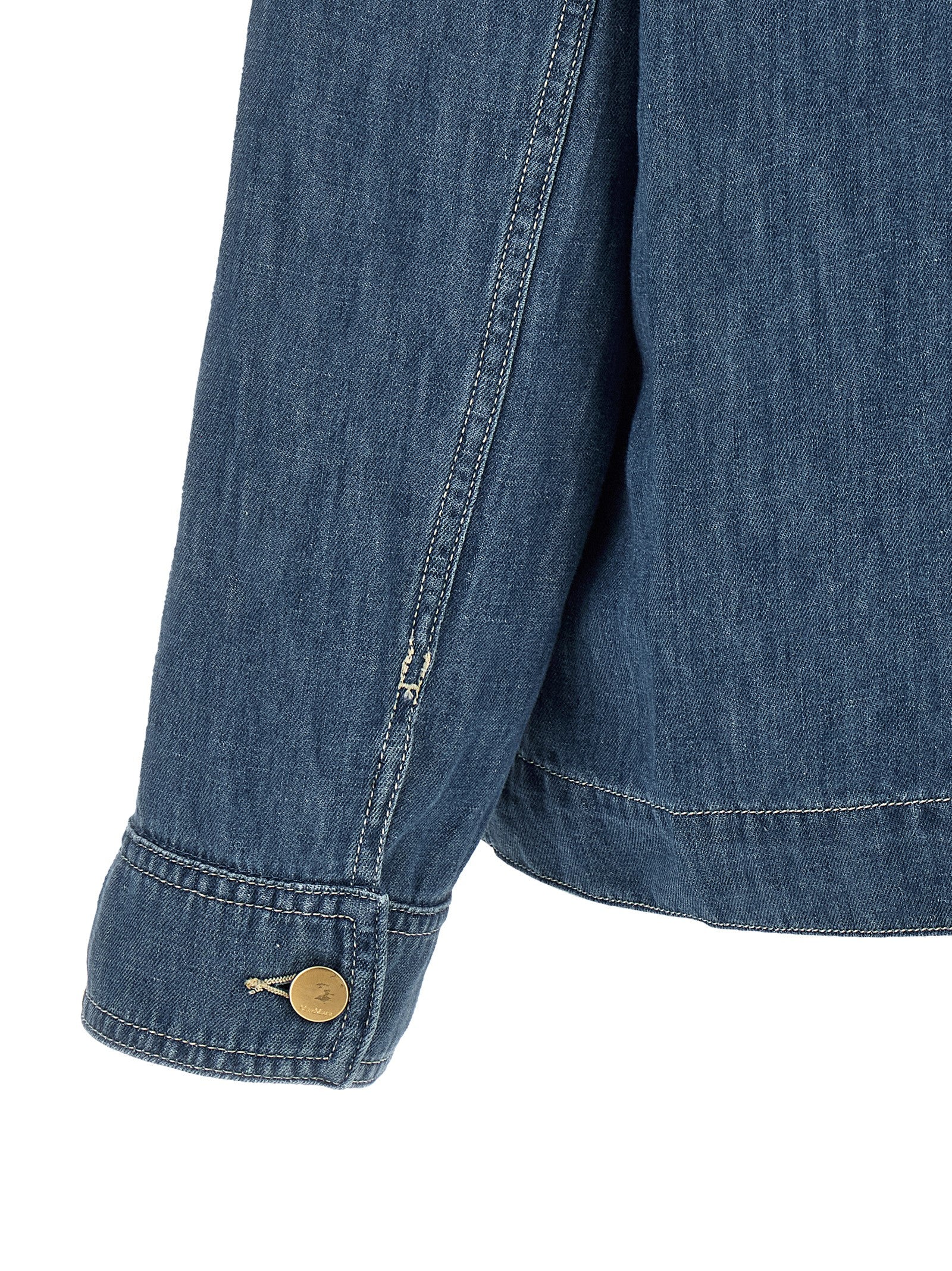 Blue Cotton Denim Jacket