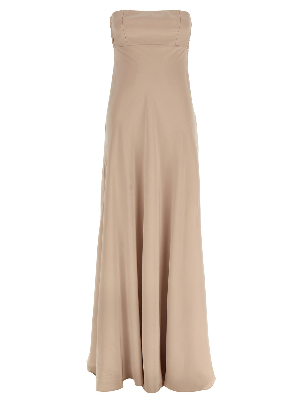 Multicolor Silk Long Dress