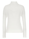White Polyester Cardigan