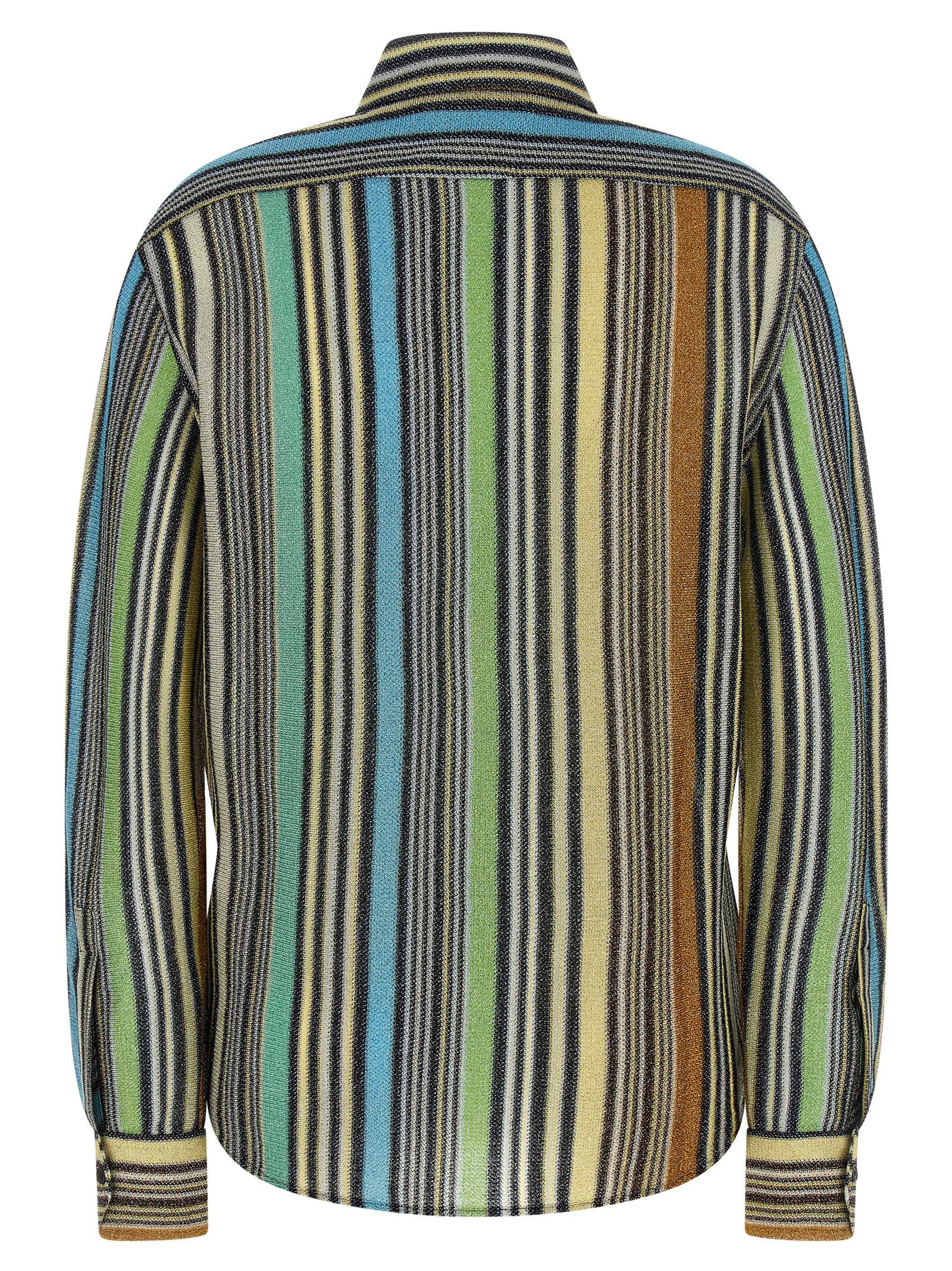 Multicolor Viscose Blouse