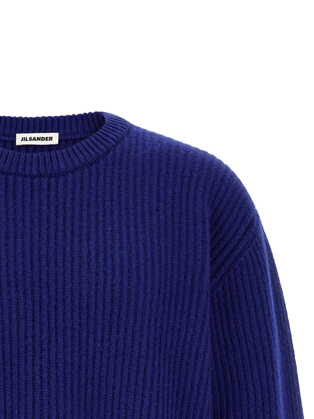 Blue Wool Cardigan