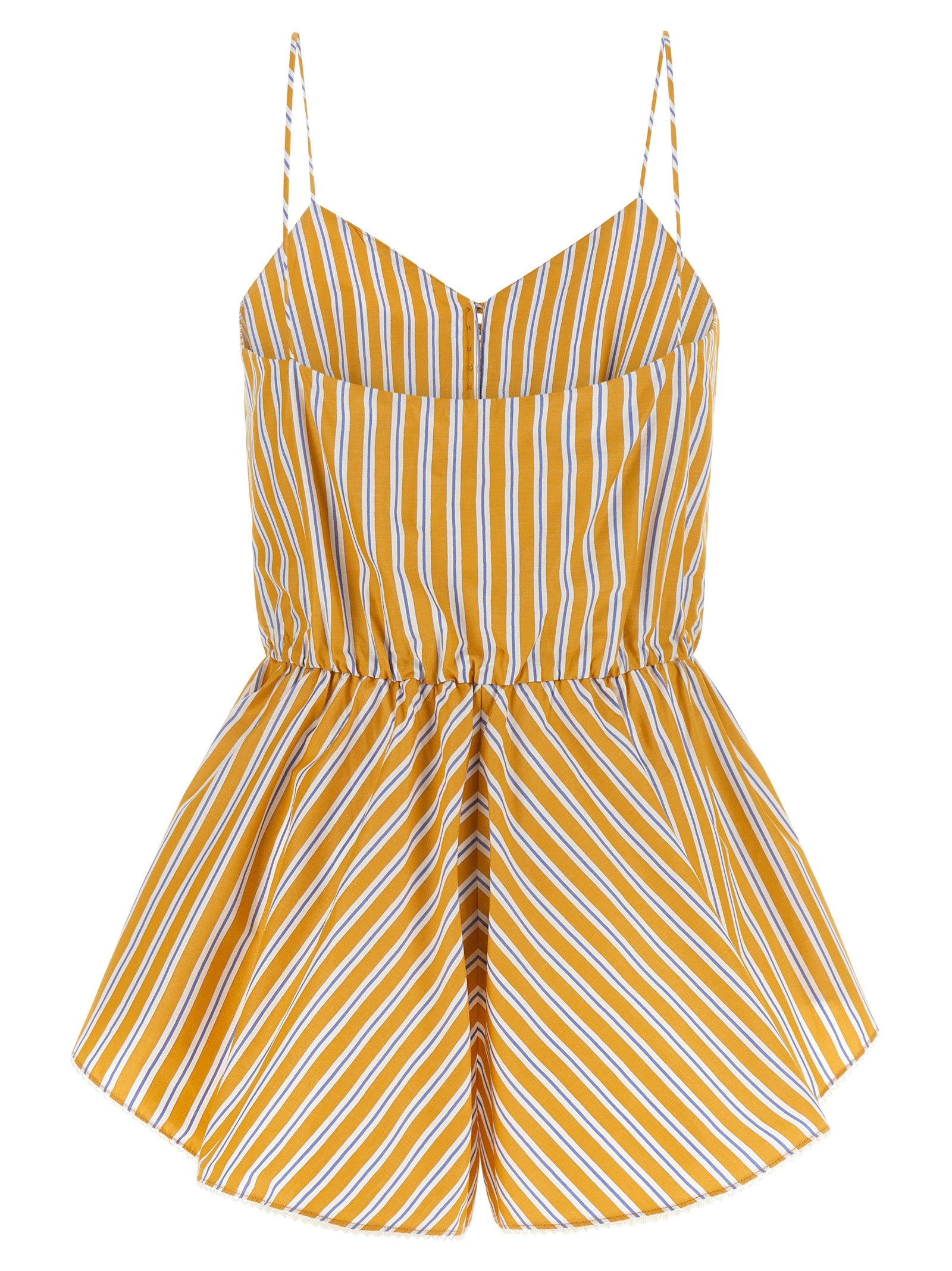 Bicolor Cotton Rompers