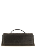 Brown Calfskin Clutch Bag