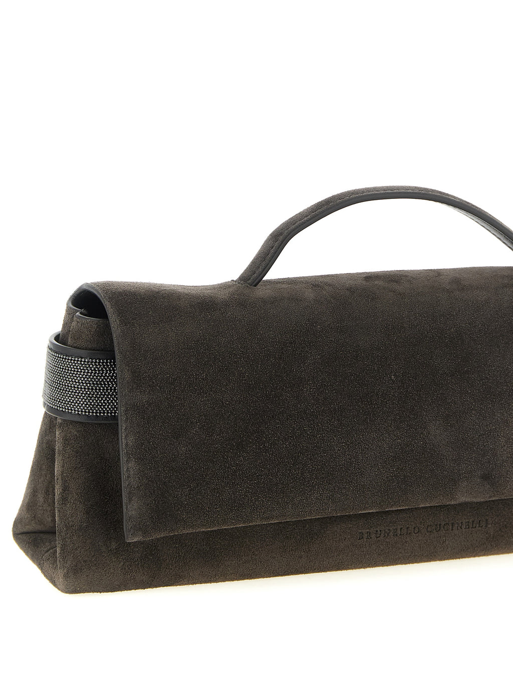 Brown Calfskin Clutch Bag