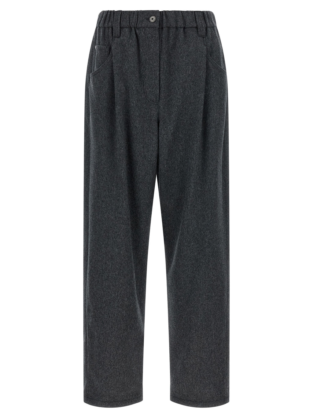 Gray Wool Pants