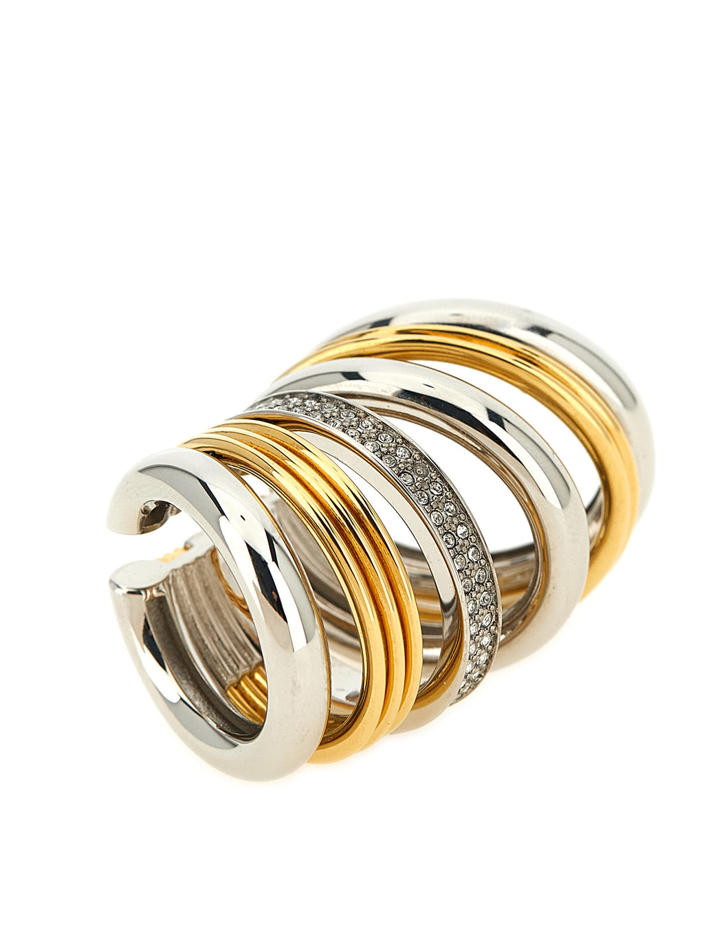 Multicolor Brass Earrings