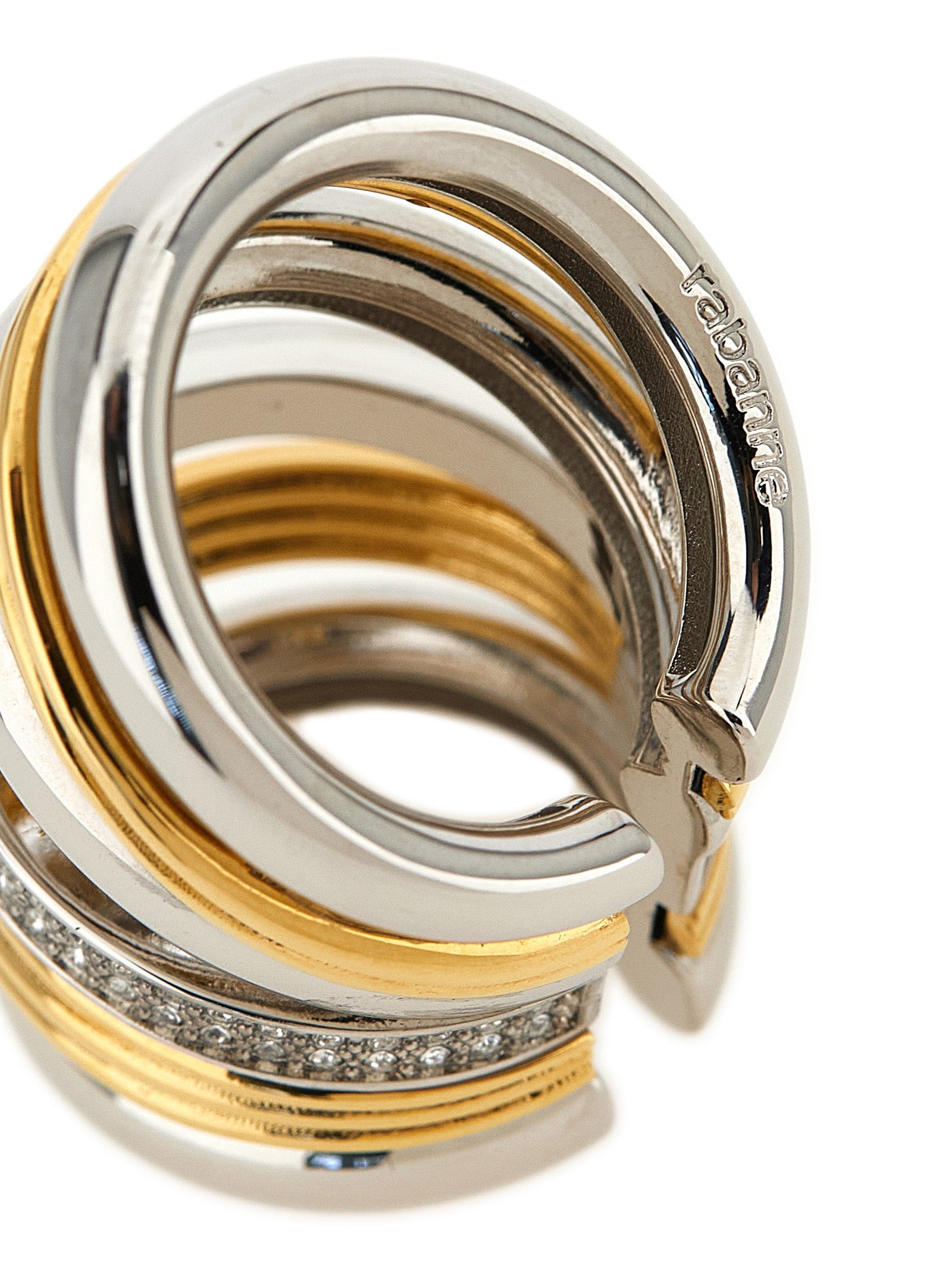 Multicolor Brass Earrings
