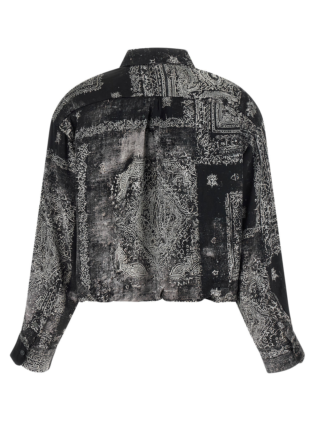 Black Silk Blouse