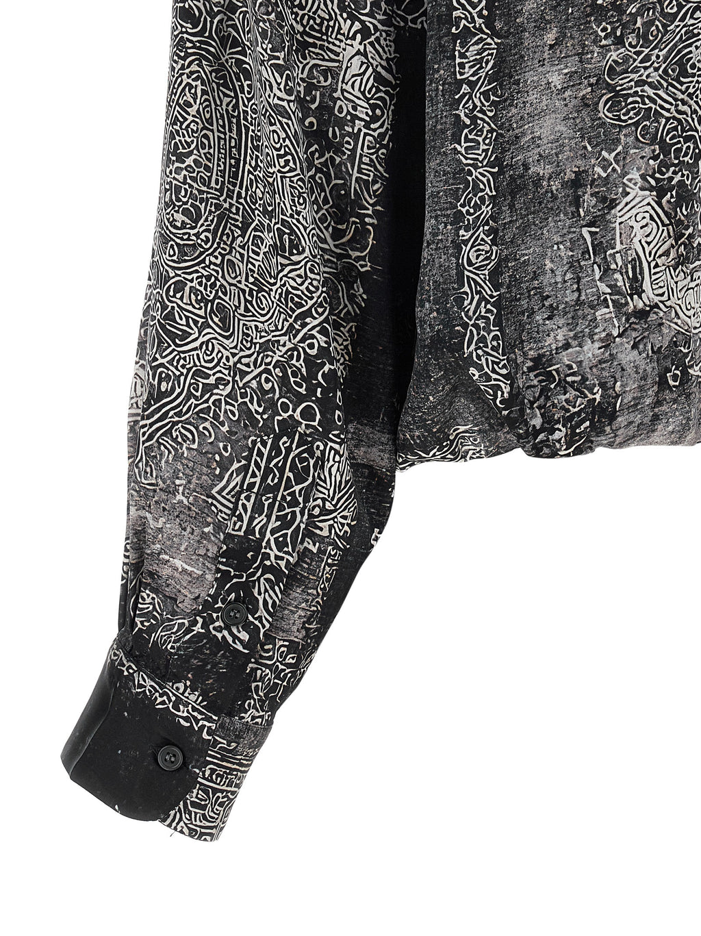 Black Silk Blouse