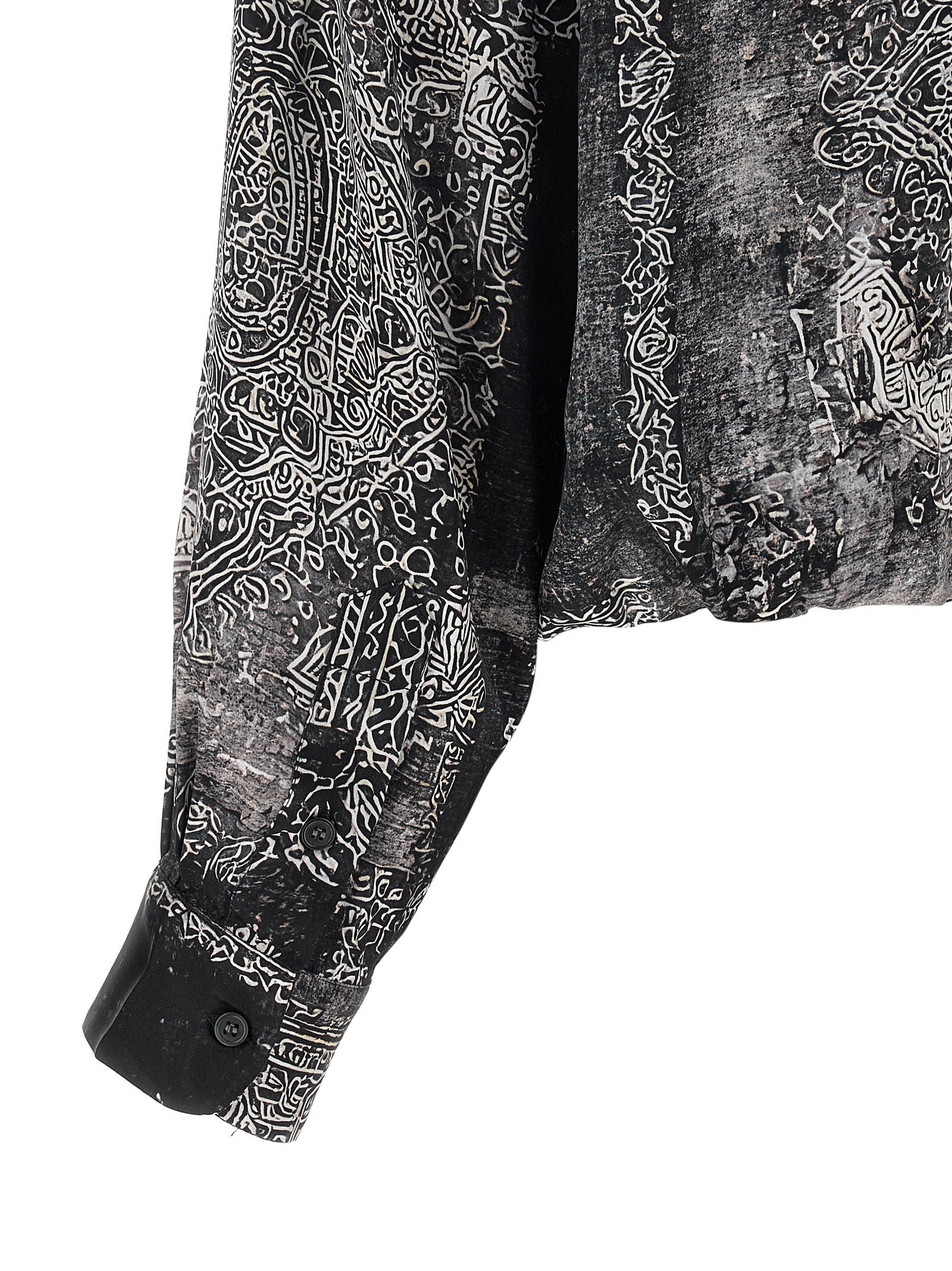 Black Silk Blouse