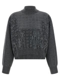 Gray Cashmere Cardigan