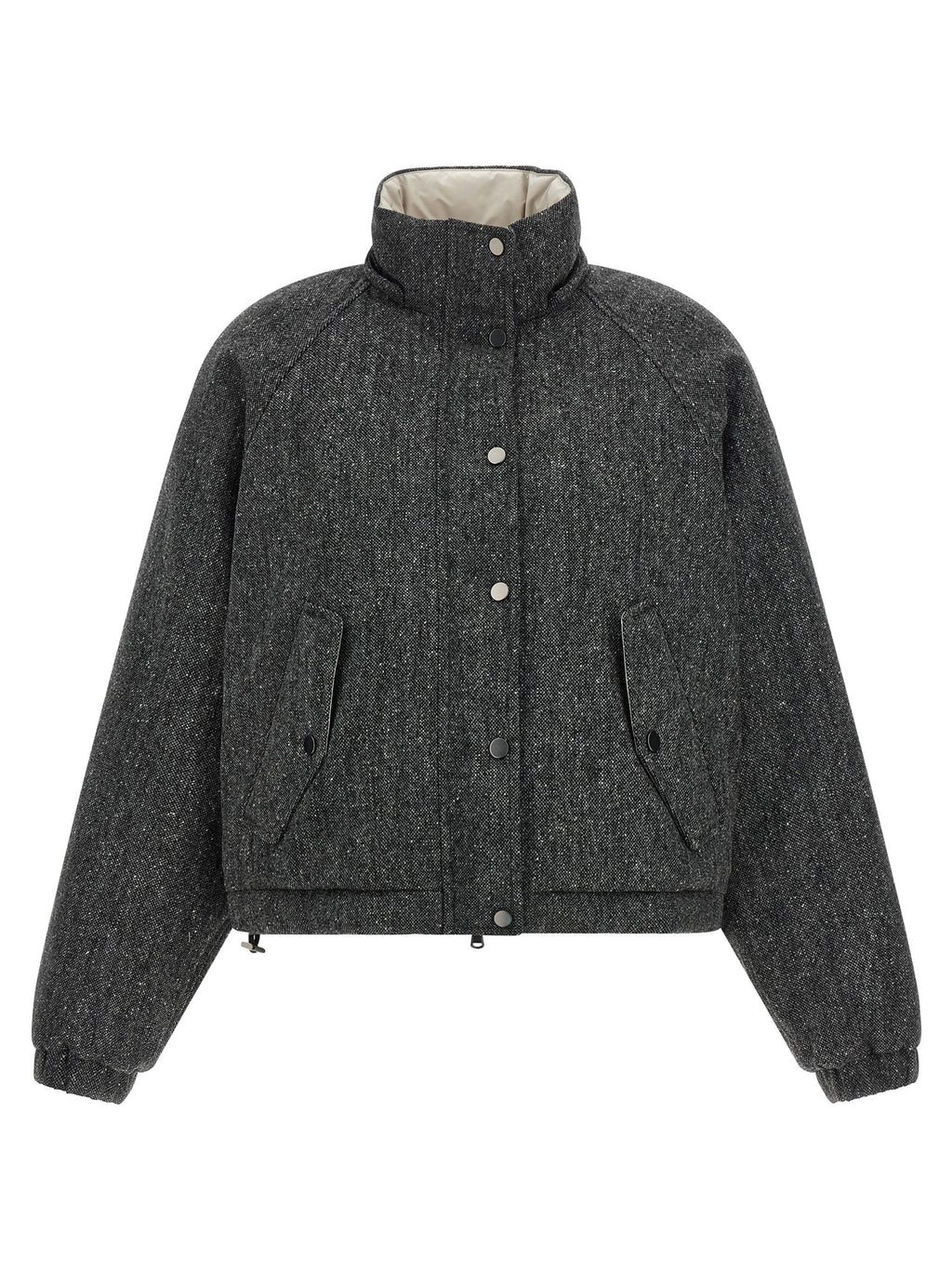 Gray Virgin Wool Jacket