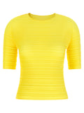 Bicolor Polyester Blouse