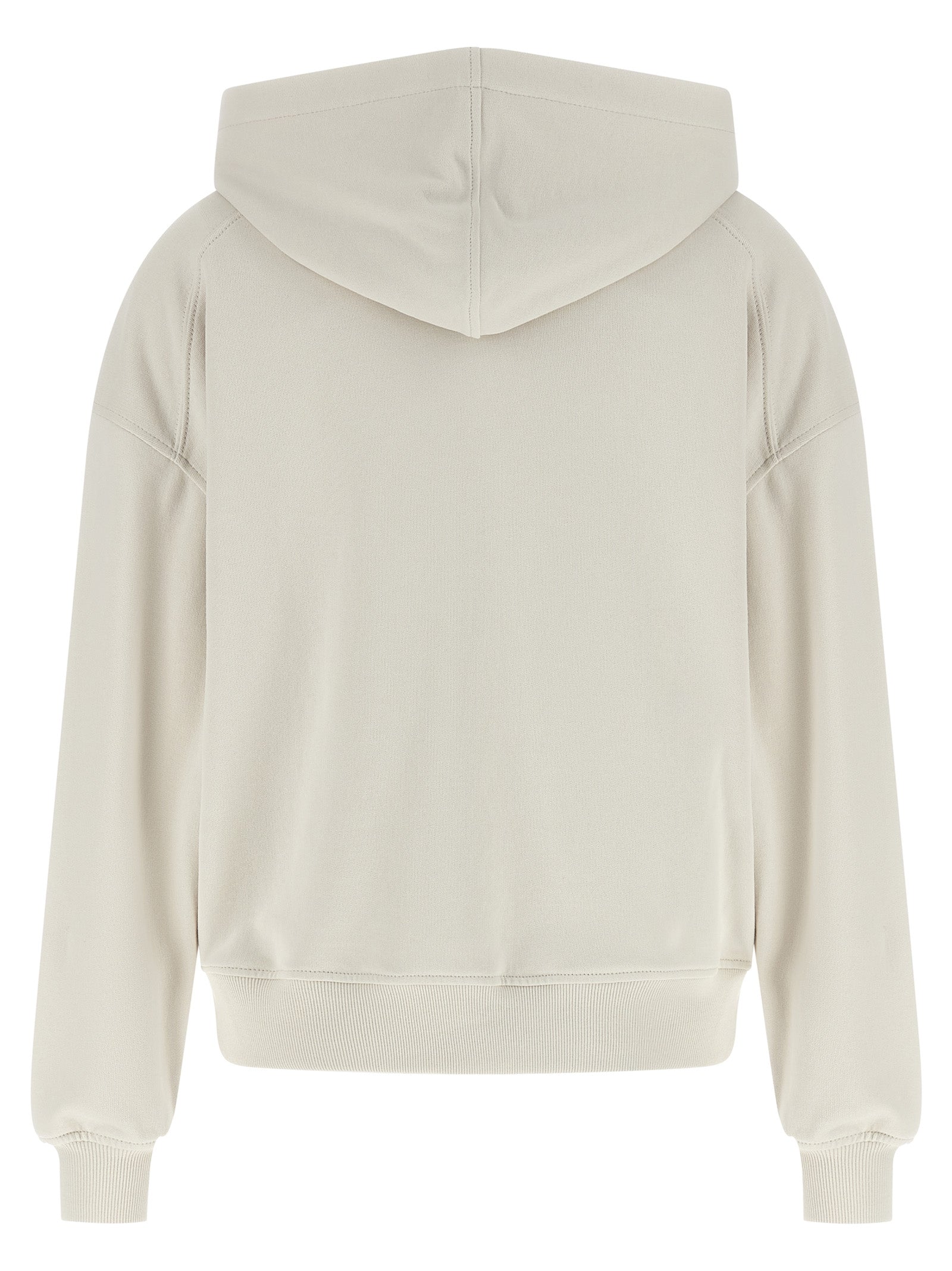 Beige Cotton Sweatshirt
