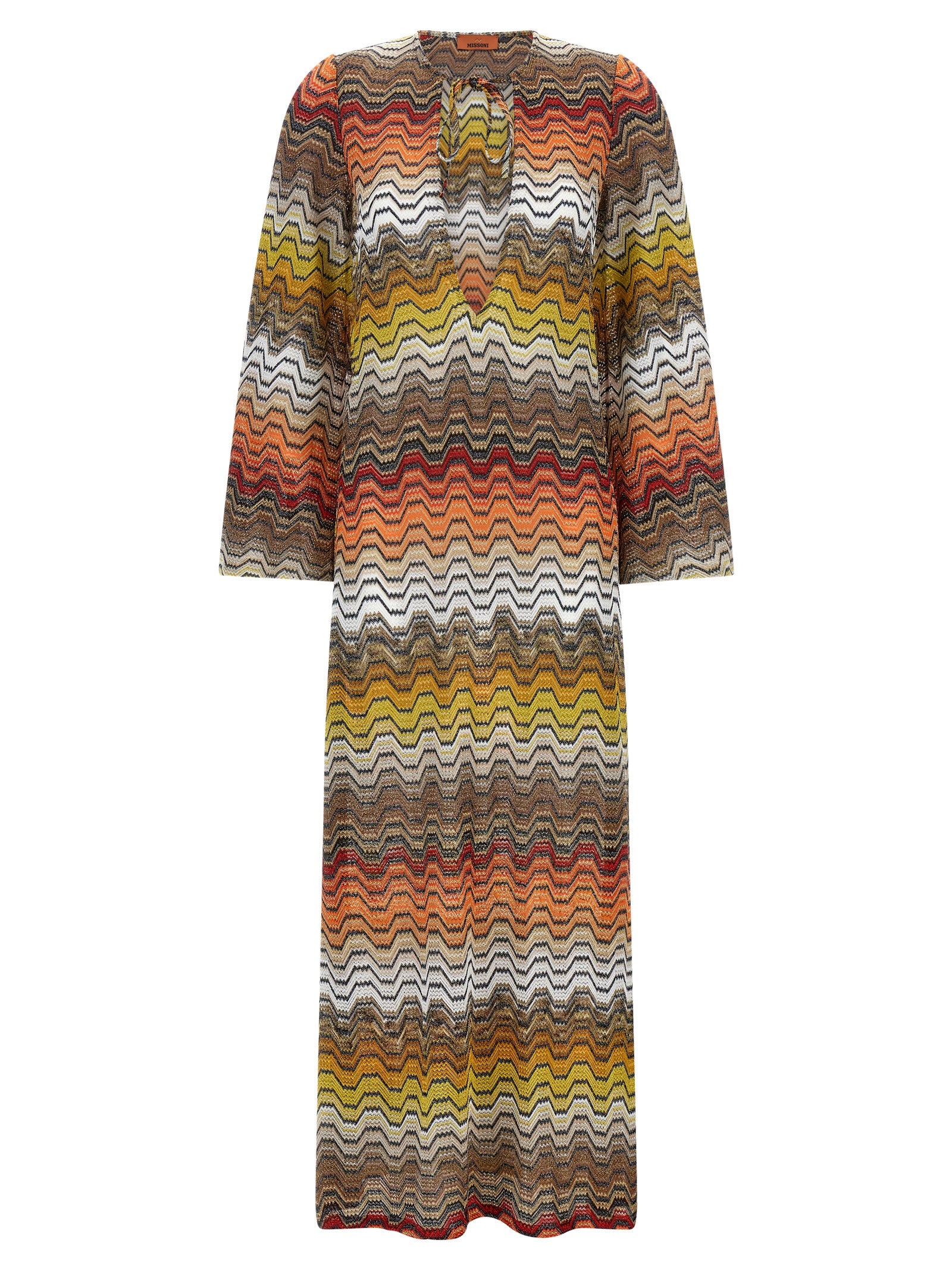 Multicolor Viscose Casual Dress