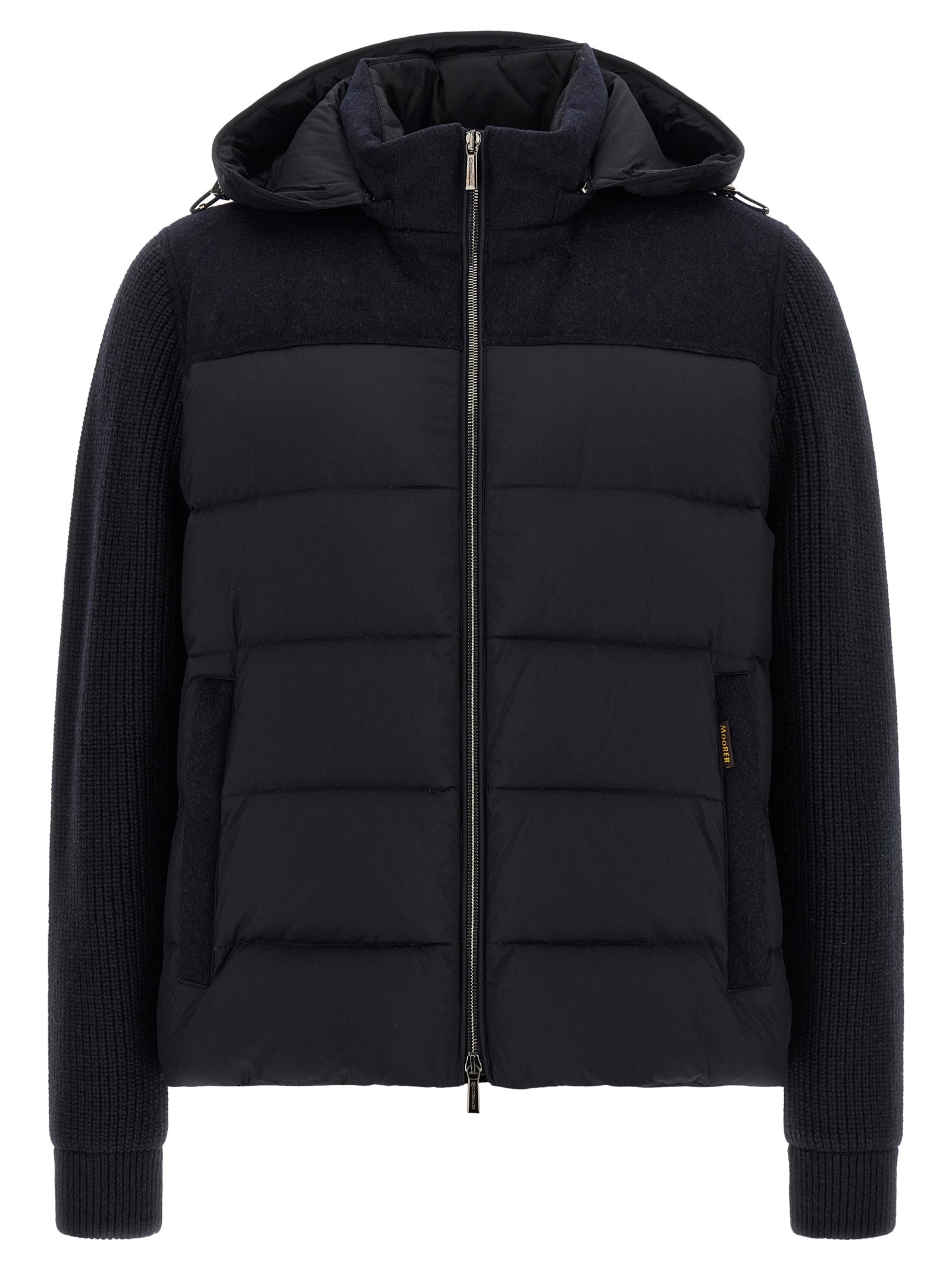Blue Wool Full-Length Jacket