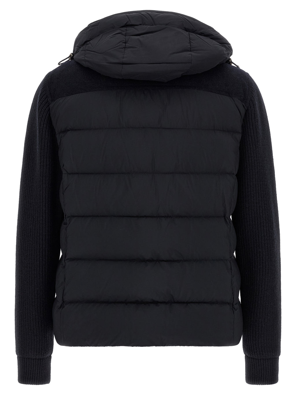 Blue Wool Full-Length Jacket
