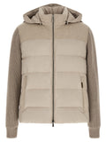 Beige Wool Full-Length Jacket