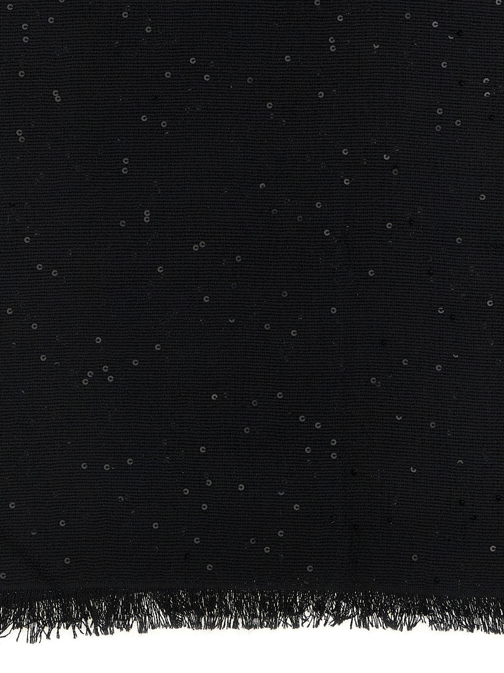 Black Cashmere Scarf
