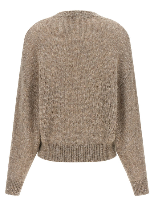 Beige Polyamide Cardigan