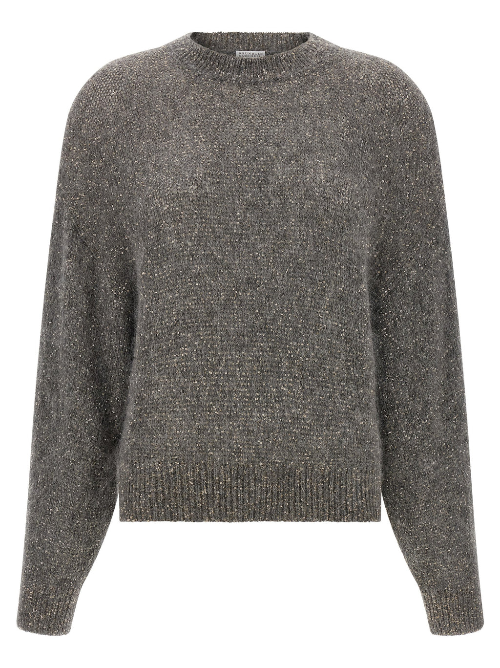 Gray Polyamide Cardigan