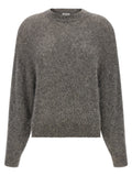 Gray Polyamide Cardigan