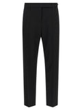 Black Virgin Wool Dress Pants
