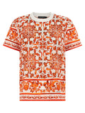 Orange Cotton T-Shirt