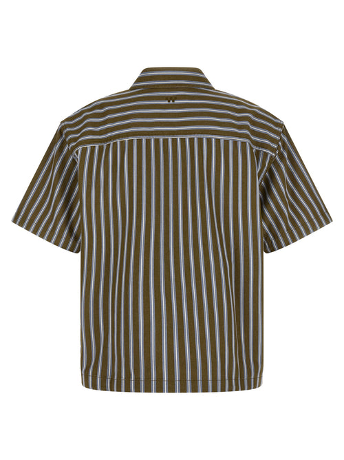 Bicolor Cotton Blouse