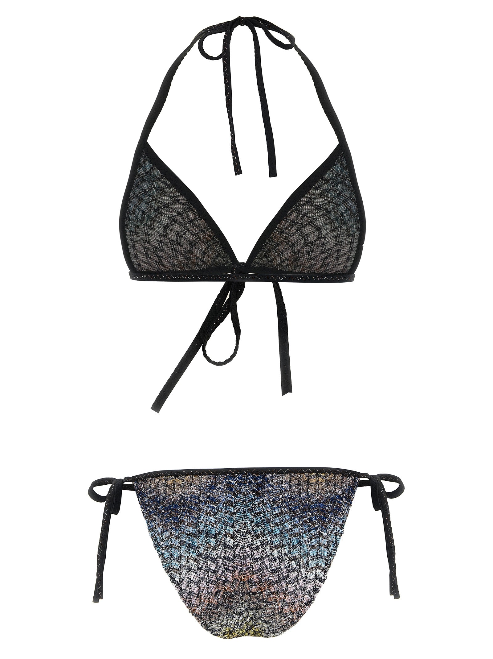 Multicolor Viscose Bikini