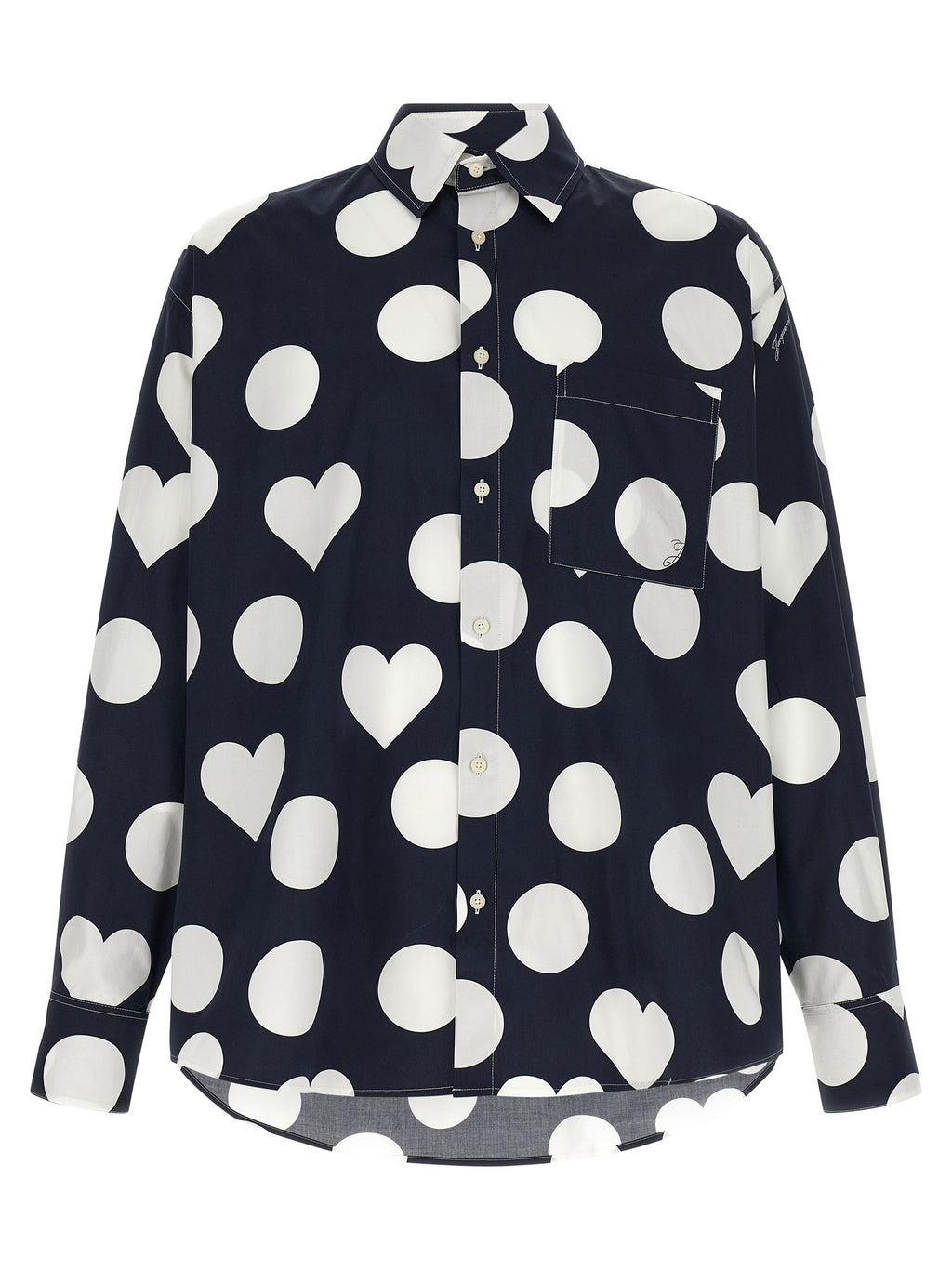 Blue Cotton Blouse