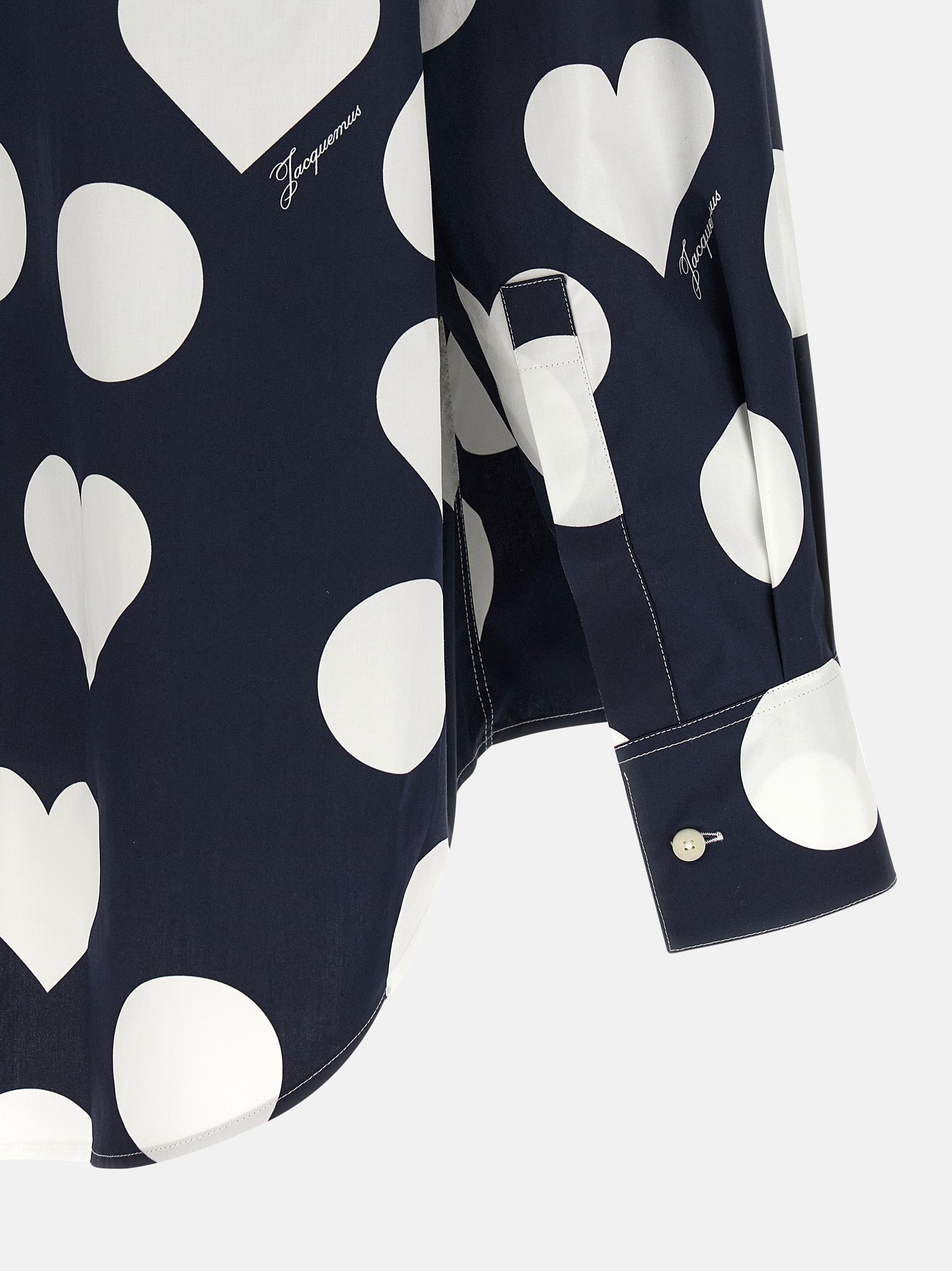 Blue Cotton Blouse