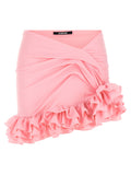 Multicolor Polyamide Long Skirt