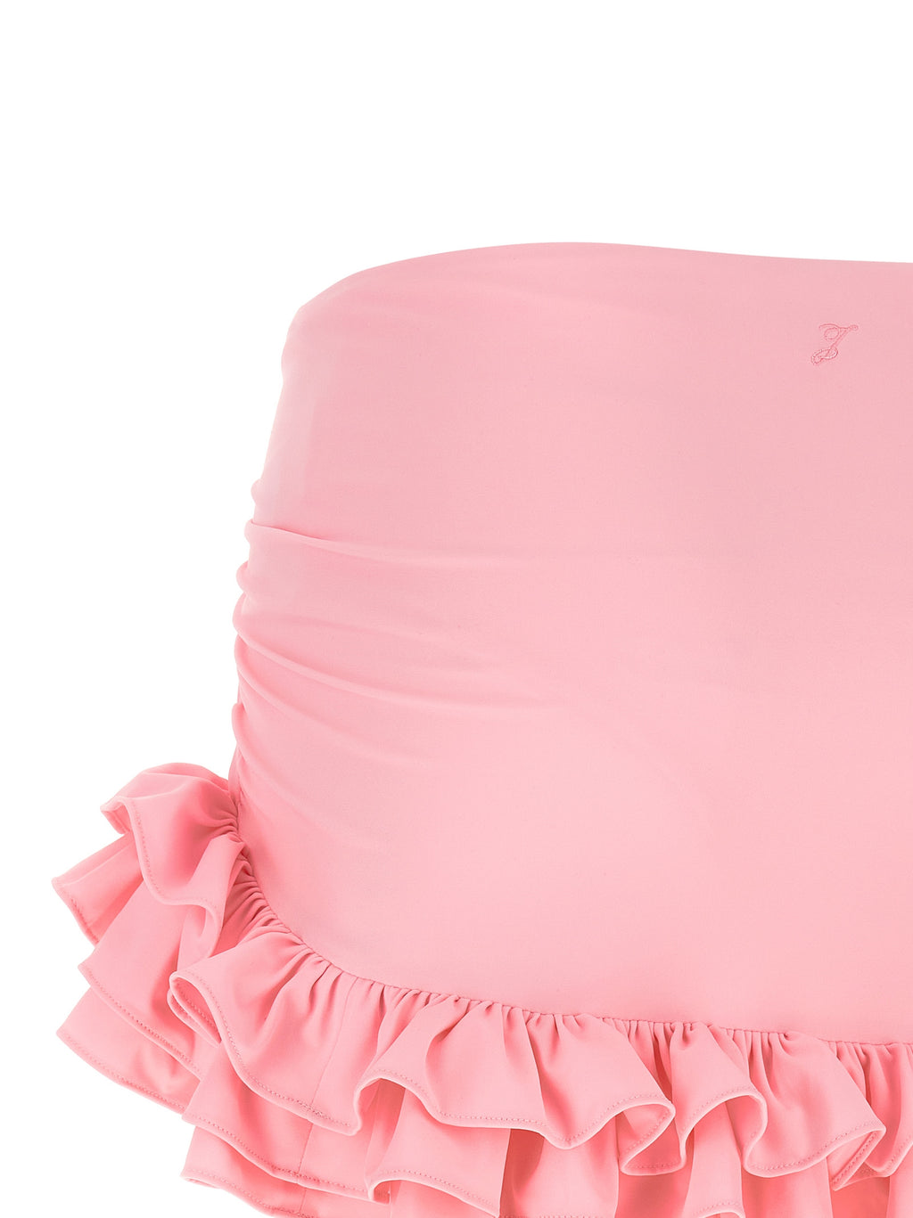 Multicolor Polyamide Long Skirt