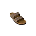 Brown Leather Slippers